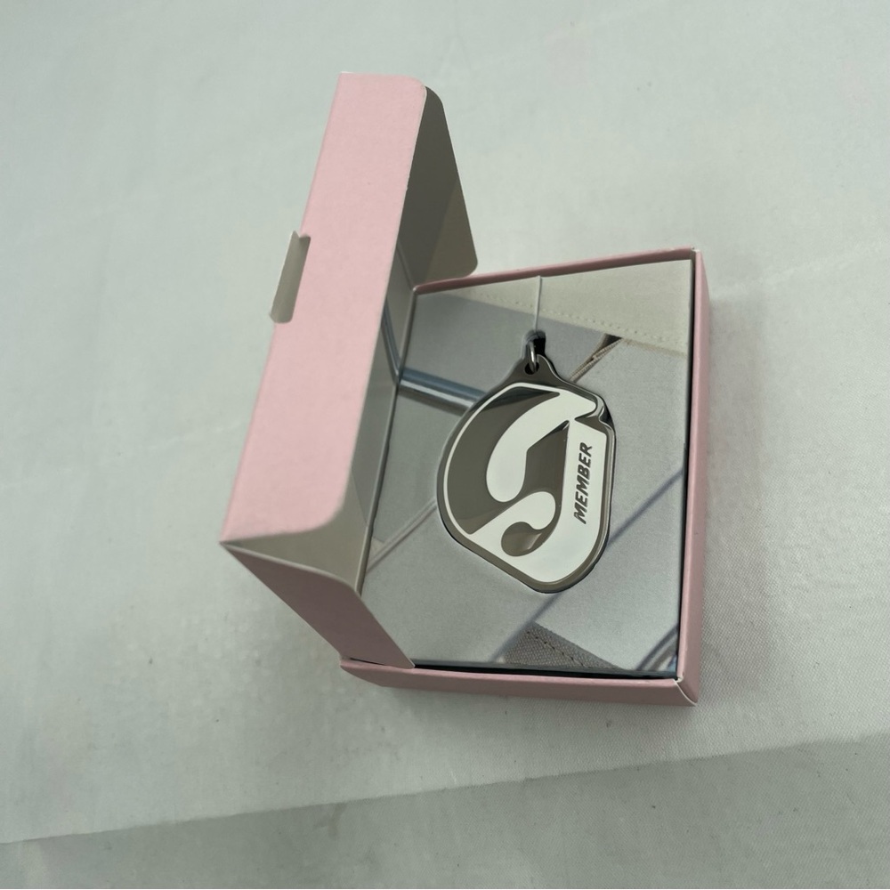 Glossier Members Only Keychain